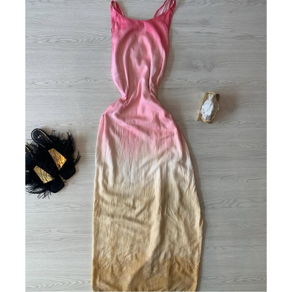 Zara | Linen Blend Dress European Linen